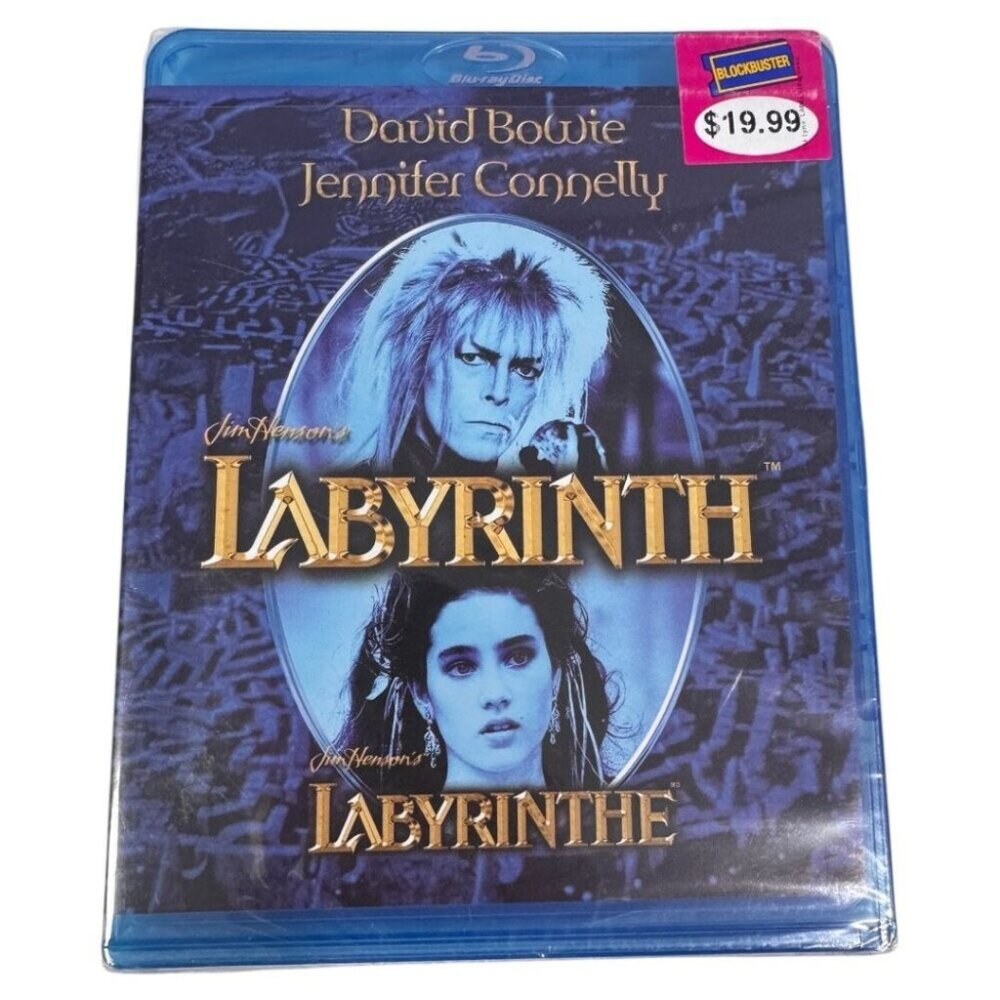 New Labyrinth (Blu-ray, 1986) David Bowie (Actor), Jennifer Connelly (Actor) - Picture 1 of 2